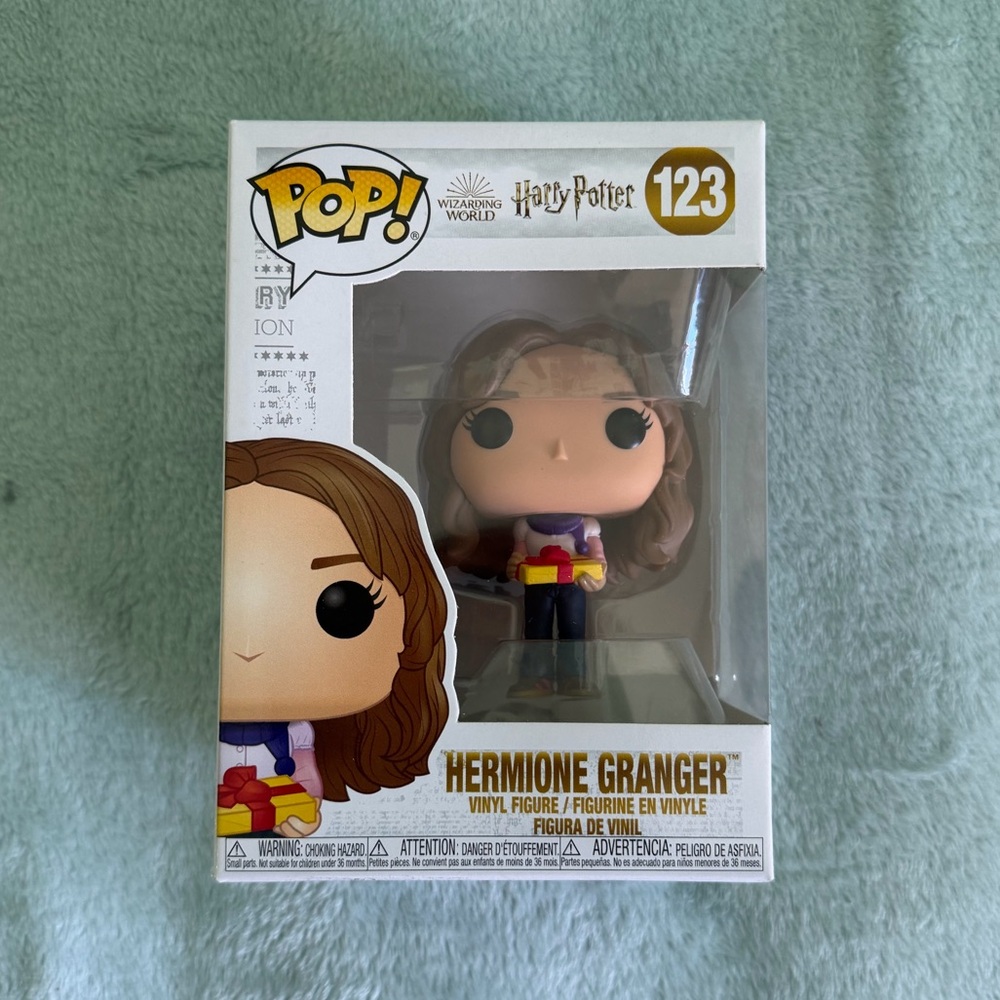 Funko Pop Hermione Granger with Purple and Red Accents